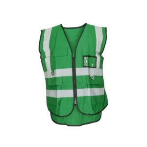 Chaleco Rescatista con Cinta Refrejantes Hb “verde” Sp