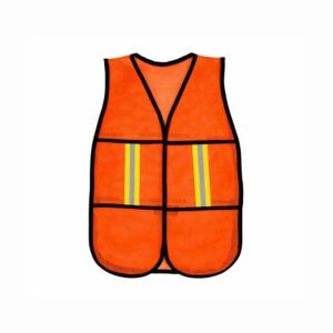 Chaleco de Malla con Cintas Reflejantes “naranja”
