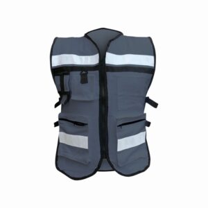 Chaleco Rescatista con Cintas Reflejantes “grix Oxford”