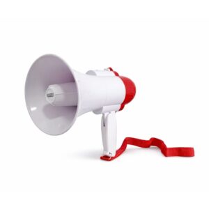 Megafono de Mango Recargable 15 W 200 Mts