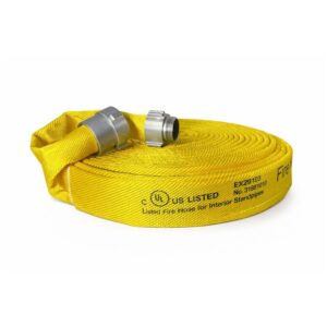 Manguera 1.5 X 30 Mts. IPT Amarilla, Aluminio UL Spartan