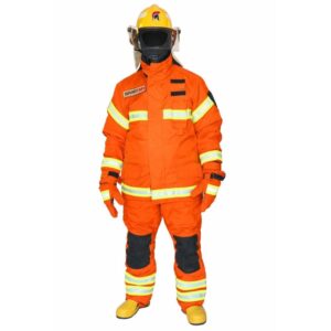 Equipo Bombero Completo Certifi Europea Naranja Spartan T/M