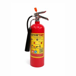 Extintor CO₂ 5 lb Rojo Spartan Dot Fecha 10/25