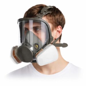 Mascarilla Facial Completa con Filtos 6800 y Accesorios